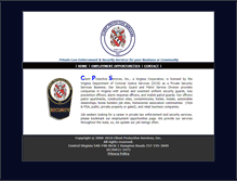 Tablet Screenshot of clientprotectiveservices.com